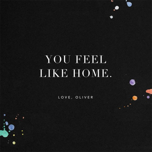 Color Me In Love - Party Invitation by Kelly Wearstler - Back