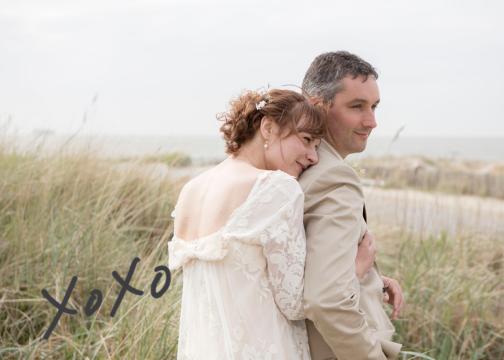 With Hugs and Kisses (Double-Sided) by Linda and Harriett