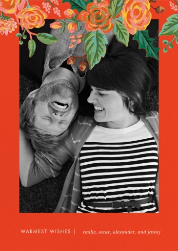 Jardin Noel Frame by Rifle Paper Co.