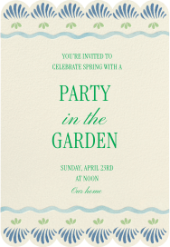 Seashell Border by Martha Stewart