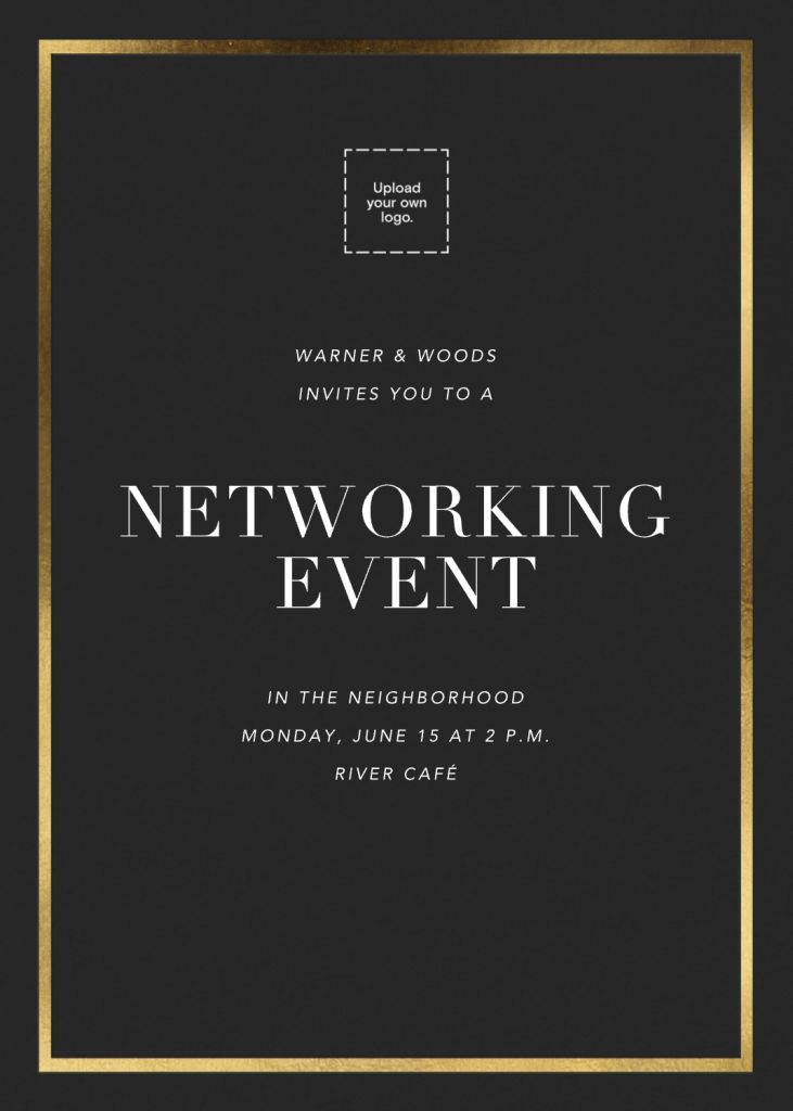 Idylle - Networking Event Invitation | Send online instantly | RSVP ...