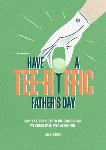 Tee Hee - Father's Day Card by Paperless Post