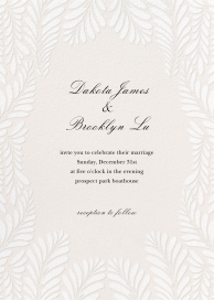 Winter Ferns by Oscar de la Renta