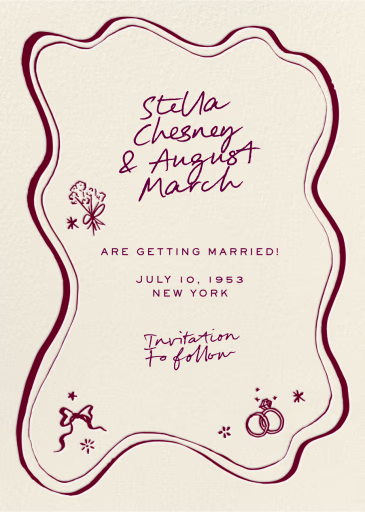 Keepsake Suite - Save the Date by Pulp Templates Co.