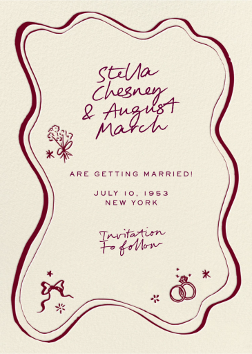 Keepsake Suite - Save the Date by Pulp Templates Co.