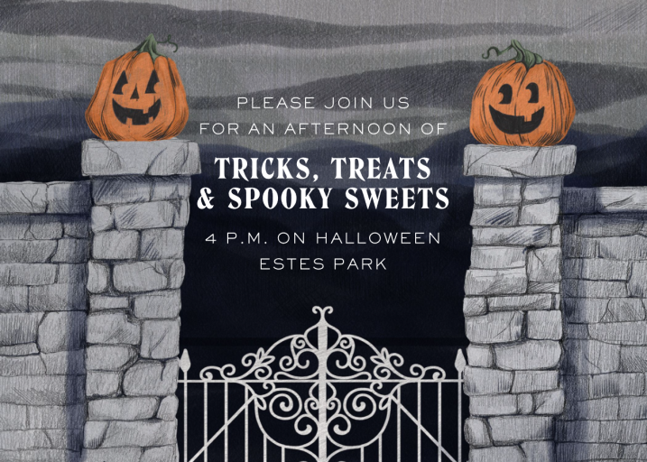 Gate Guards - Halloween Invitation by Paperless Post