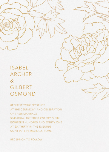 Meet me in the Menagerie - Wedding Invitation by Crane & Co.