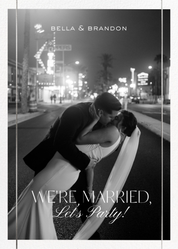 Silver Frame - Invitation by Paperless Post