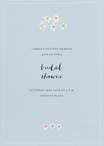 Better Daisies - Bar & Bat Mitzvah Invitation by Mr. Boddington's Studio