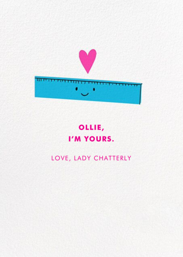 Love Rules - Valentine's Day Card by Hello!Lucky - Back