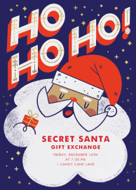 Big Beard - Christmas Party Invitation by Hello!Lucky
