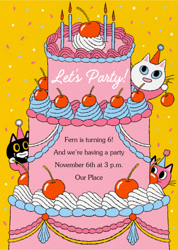 Cake Toppers - Invitation by Min Heo