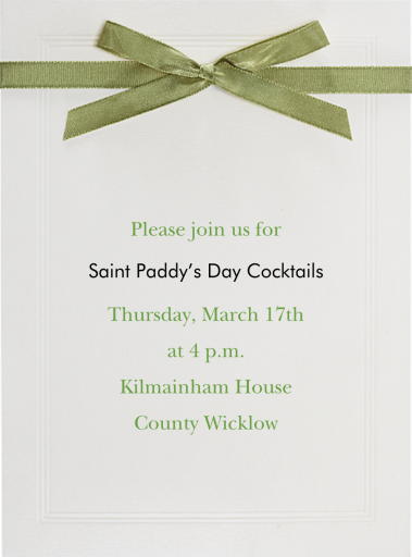 Dubliner - St. Patrick's Day Invitation by Paperless Post