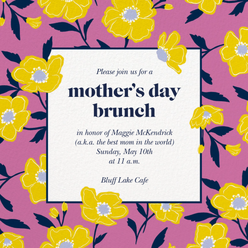 Sprung - Mother's Day Invitation by kate spade new york