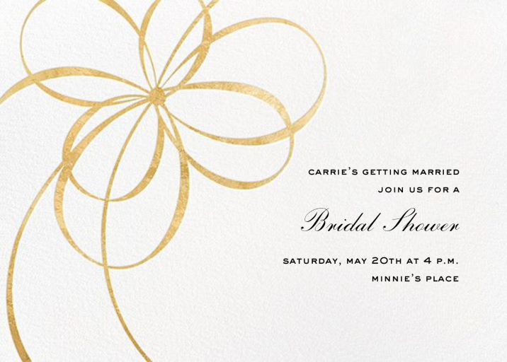 Belle Boulevard - Bridal Shower Invitation by kate spade new york
