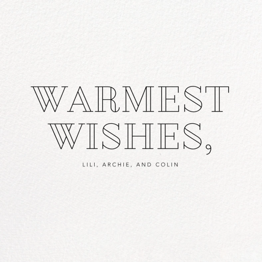 Full-Page Photo (Text Overlay) - New Year's Card by Paperless Post - Back