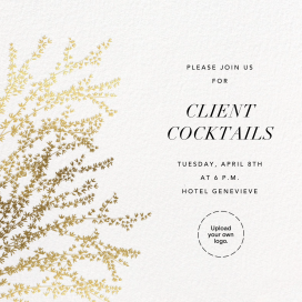 Forsythia Branch - Business Event Invitation by Paperless Post