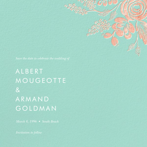 Heather and Lace (Save the Date) - Save the Date by Rifle Paper Co.