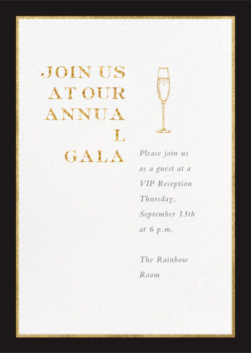 Oro (Tall) - Business Event Invitation by Paperless Post