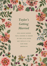 Gracie Border - Bridal Shower Invitation by Rifle Paper Co.