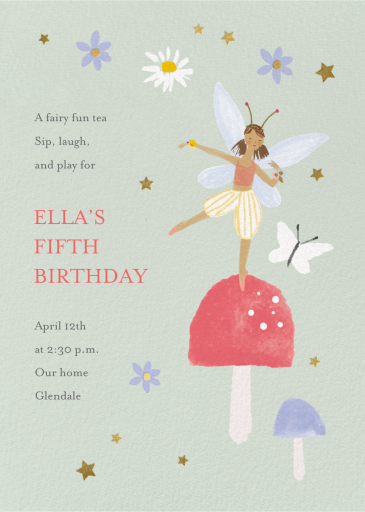 Fairy Dancer - Birthday Invitation by Meri Meri