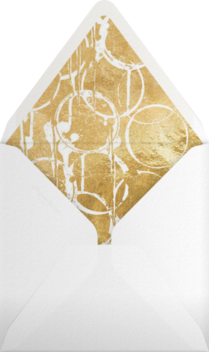 Metallic Circles Watermark - Kelly Wearstler Envelope