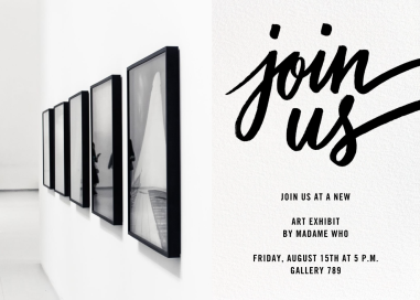 Horizontal Split Photo by Paperless Post