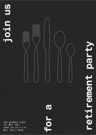 Utensils - Celebration Invitation by Paperless Post