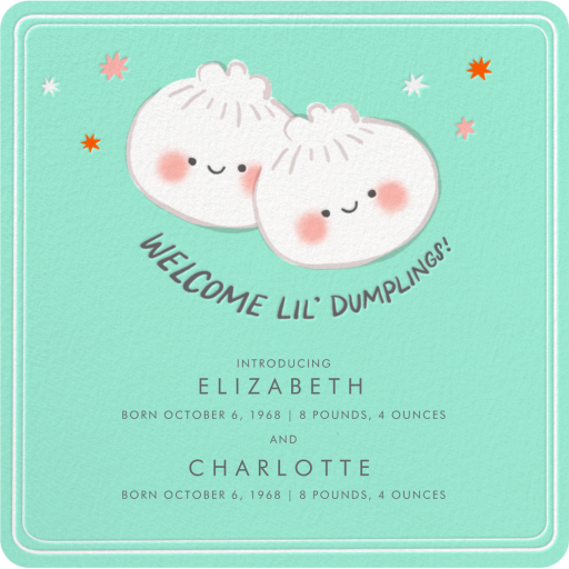 Double the Dumplings - Announcement by Hello!Lucky