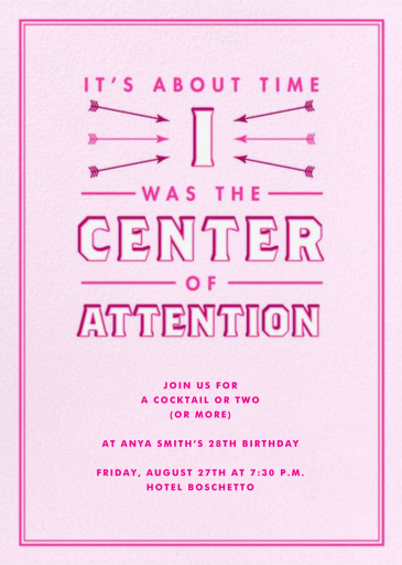 Center of Attention by Derek Blasberg