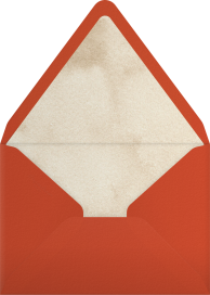 Fall Flora - Paperless Post Envelope