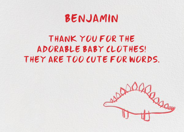 Steggie - Stationery by Linda and Harriett