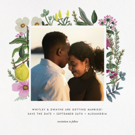 Herb Garden (Photo Save the Date) by Rifle Paper Co.