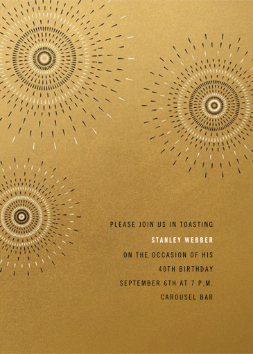 Firework - Birthday Invitation by Paperless Post