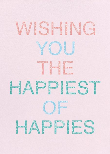 Happiest of Happies - Birthday Card by Ashley G