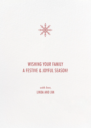 Bristlecone - Holiday Card by Paperless Post - Back