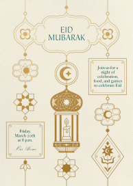 Moon and Lantern - Party Invitation by Paperless Post