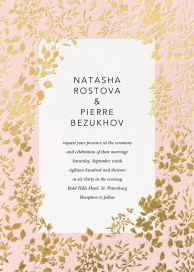 Richmond Park (Invitation) - Wedding Invitation by Oscar de la Renta