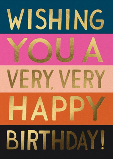 Color Block Birthday - Birthday Card by Rifle Paper Co.
