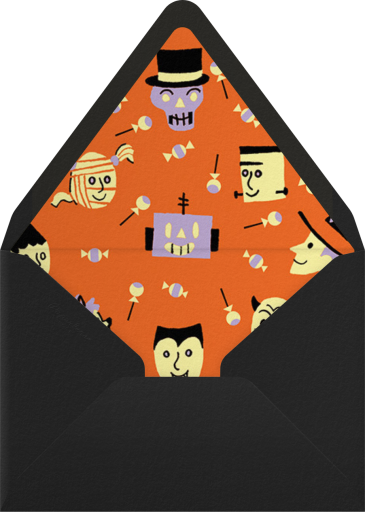 Scary Monsters - Paperless Post Envelope