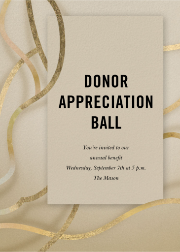 Biotic - Gala Invitation by Kelly Wearstler