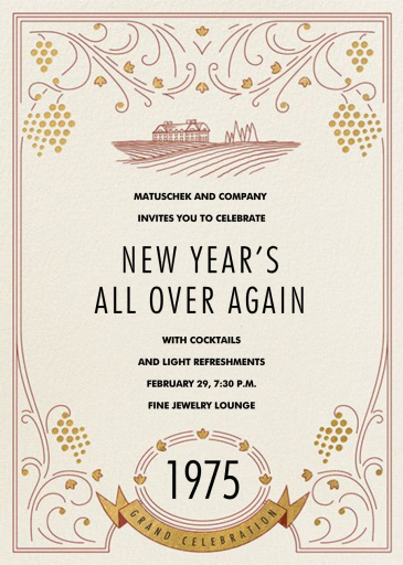 Fine Wine - Corporate Reception Invitation by Paperless Post