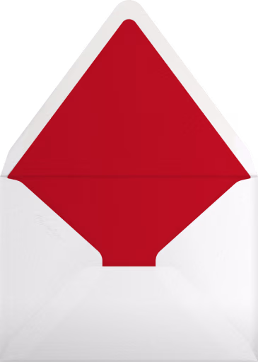 Fur Flying (Josie Portillo) - Red Cap Cards Envelope