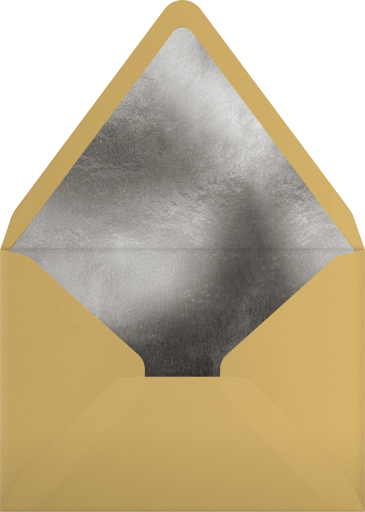 Champagne Pop Happy New Year Card Envelope
