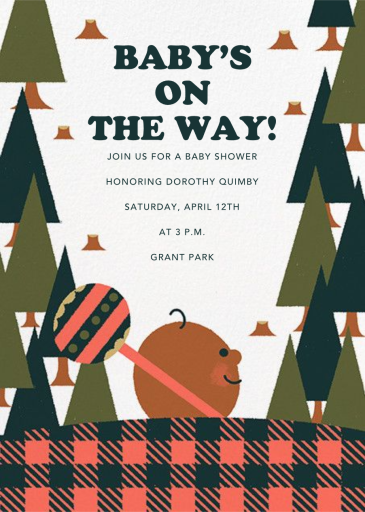 Lumber Party by Paperless Post