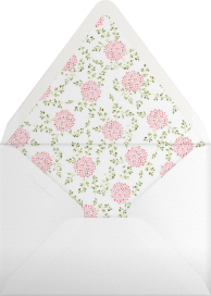 Dahlias Horizontal - Paperless Post Envelope