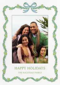 Holly and Ribbon Photo (Holly Hollon) by Dogwood Hill