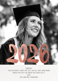Person of the Year Photo - Graduation Card by Paperless Post