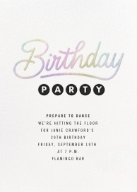 Galaxy Birthday - Birthday Invitation by Paperless Post