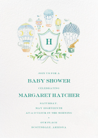 Balloon Festival (Gina Langford) - Baby Shower Invitation by Dogwood Hill